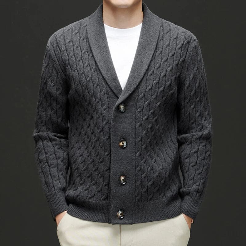 ALBERT | CARDIGAN REFINADO CON BOTONES